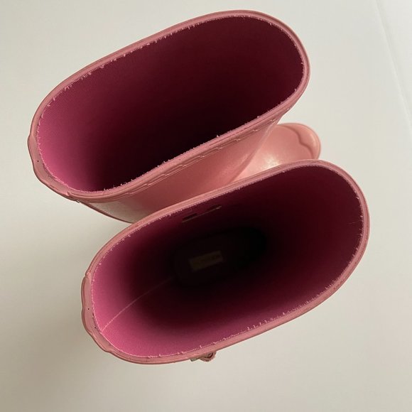 Hunter Kids Blush Pink Boots - Picture 7 of 10